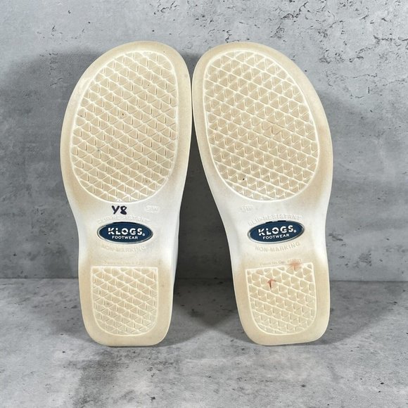 Klogs Footwear Womens Boca Clogs Slip Resistant White Slip-On Shoes Size‎ 9 Wide - Picture 6 of 7